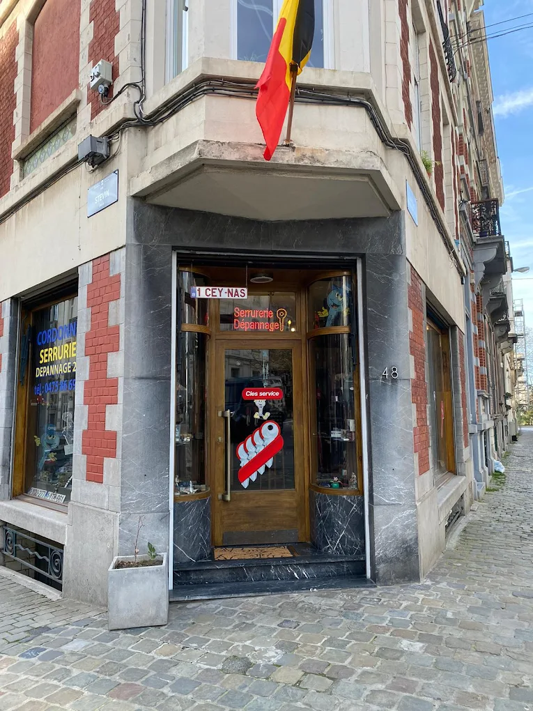 Commerce de serrurerie à Bruxelles